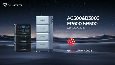 BLUETTI EP600 and AC500 Win Red Dot Design Award 2023 WeeklyReviewer