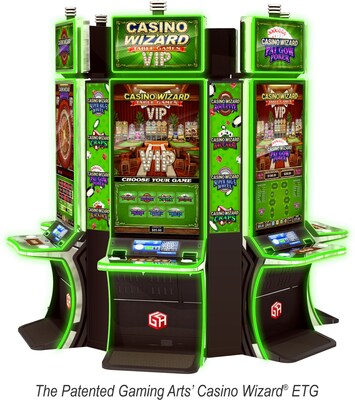 The Patented Gaming Arts' Casino Wizard ETG