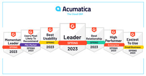 Acumatica's Customer-focused Approach Earns Positive Results in Spring G2 Reports and Shapes Latest Product Update