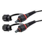 L-com Expands Line of IP68, ODVA-Compatible, MPO Fiber Optic, Outdoor Cable Assemblies
