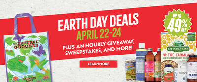 Natural Grocers invites customers to its annual Earth Day celebration for freebies, sweepstakes and stellar discounts on products that support a more regenerative future for the planet.