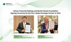 Cathay Financial Holdings, World Climate Foundation's First Global Strategic Partner in 2023, Aiming to Accelerate Climate Finance Beyond Taiwan