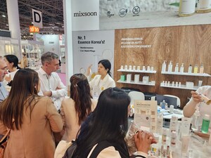 K-Beauty-Marke Mixsoon nahm an der Ausgabe 2023 der Cosmoprof Bologna teil