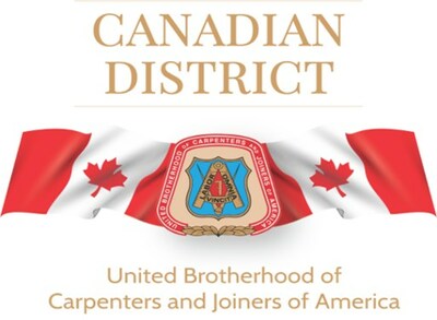 UBC Canadian District Logo (CNW Group/united brotherhood of carpenters)