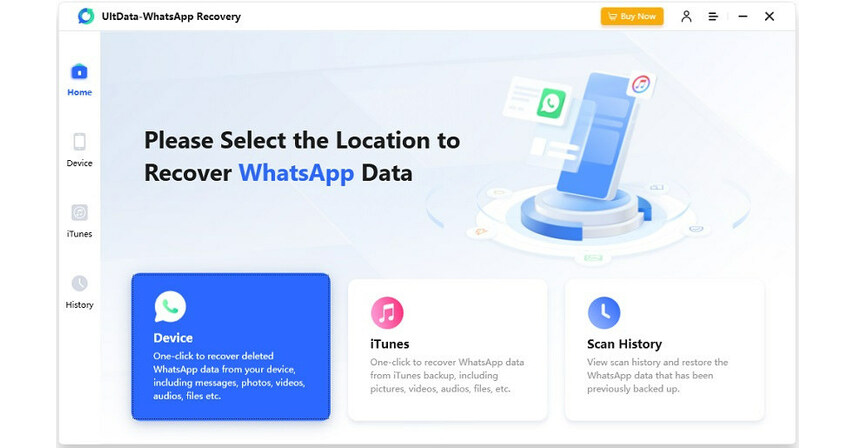 UltData WhatsApp Recovery V2.0.0 Newly Updated to Recover Deleted WhatsApp Messages Without Backup on Android