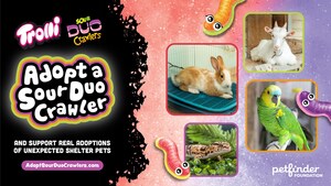 Trolli® Takes Over National Pet Day with an Unexpected Invitation to "Adopt" a Sour Duo Crawler™