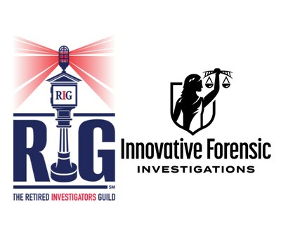 The Retired Investigators Guild (The RIG) and Innovative Forensic Investigations (IFI) Logos.