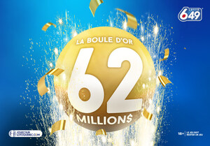 Lotto 6/49 - Vous pourriez gagner 62 millions de dollars au tirage de samedi!