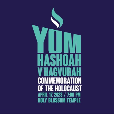 MEDIA ALERT / CAMERA CALL - TORONTO YOM HASHOAH COMMEMORATION
