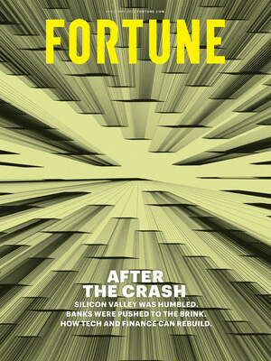 The April/May 2023 issue of Fortune includes the inaugural Fortune Crypto 40 ranking and a cover illustration by digital artist Itzel Yard, also known as Ix Shells.