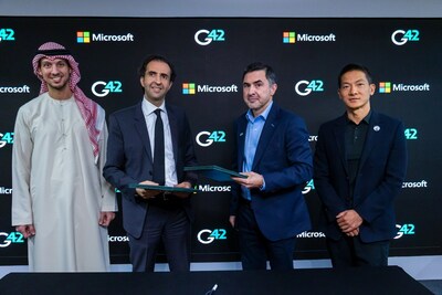 G42 teams up with Microsoft to explore acceleration of UAE's digital transformation
