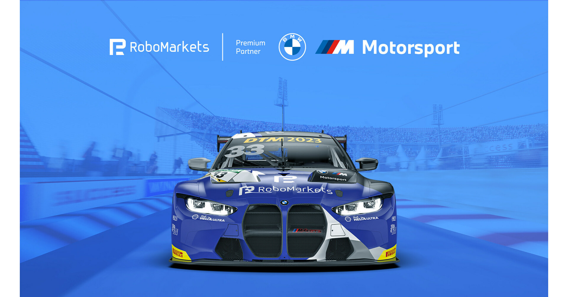 Robomarkets and BMW Motorsport partnership begins with new car and driver for TDM 2023 season