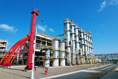 Comienza a funcionar el proyecto de copolímero de estireno-butadieno (SBC) de Sinopec con una capacidad de producción de 170.000 toneladas por año (PRNewsfoto/SINOPEC)