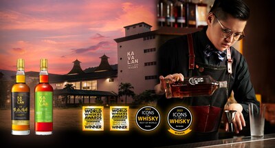 James Lin de Kavalan Whisky Bar, ganador del premio “Bartender of the Year” (PRNewsfoto/Kavalan)