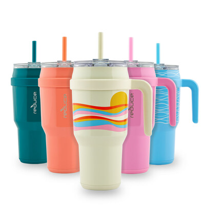 Reduce Cold1 Tumbler with Handle - White - Shop Cups & Tumblers at