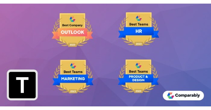 Therapy Brands Takes Home Four More Comparably Awards Including Best Company Outlook