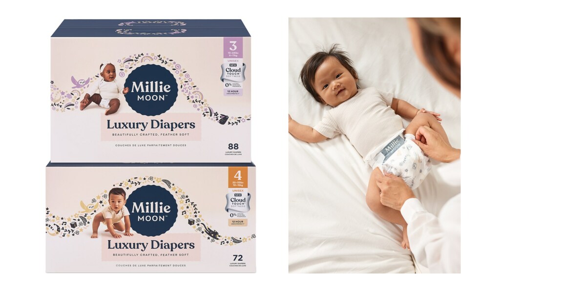 TARGET'S FASTEST-GROWING DIAPER BRAND, MILLIE MOON IS COMING TO LOBLAWS IN CANADA! - Vimarsana News