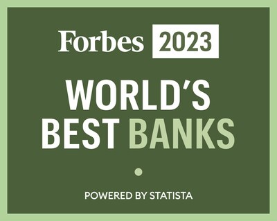 Forbes 2023 World's Best Banks