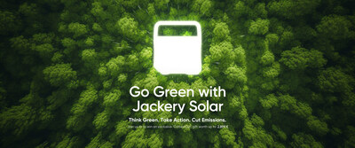 Go Green with Jackery Solar