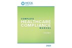 HCCA Releases 2023 Edition of its Complete Healthcare Compliance Manual