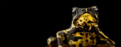 Endangered harlequin frogs are among the amphibians in decline