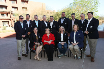 Beltone President’s Club members in attendance (L-R, top to bottom): Vaughn Bray, Michael Andreozzi, Dan Fletcher, Eddie Ledford Jr., Ed Ryan, David Kimbel, Beltone President David Molella, Brian Snowden, Dean Kent, Phyllis Bray, Club Treasurer Roberta Miller, Marsha Mattingly, and Dr. Lesley Kirby