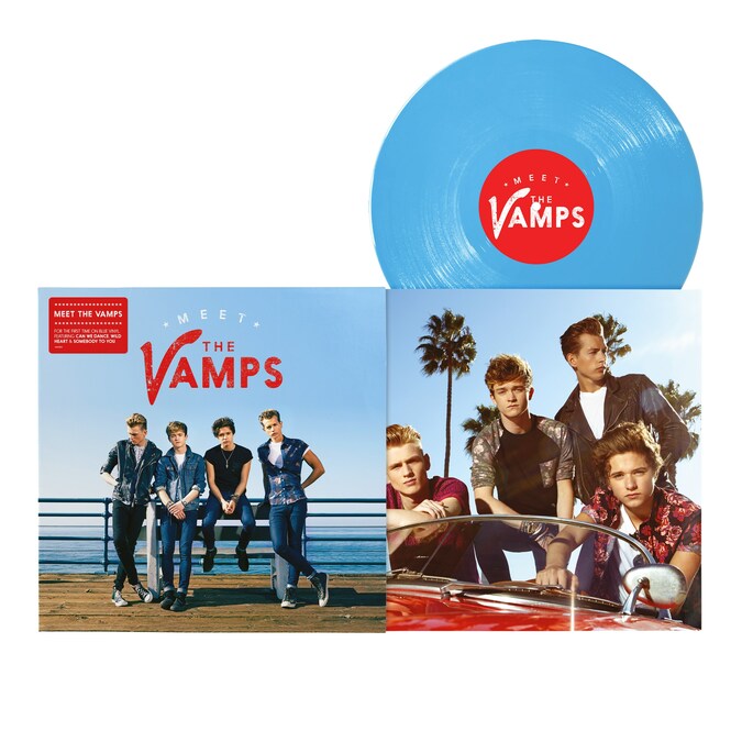 Sta op Praktisch Thuisland THE VAMPS - CELEBRATIONS CONTINUE WITH A SPECIAL EDITION BLUE VINYL OF "MEET  THE VAMPS" (on vinyl for the first time)