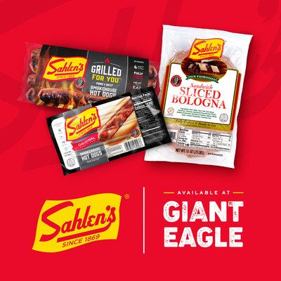 Sahlen's Hot Dogs & Deli Meat are now available at Giant Eagle!