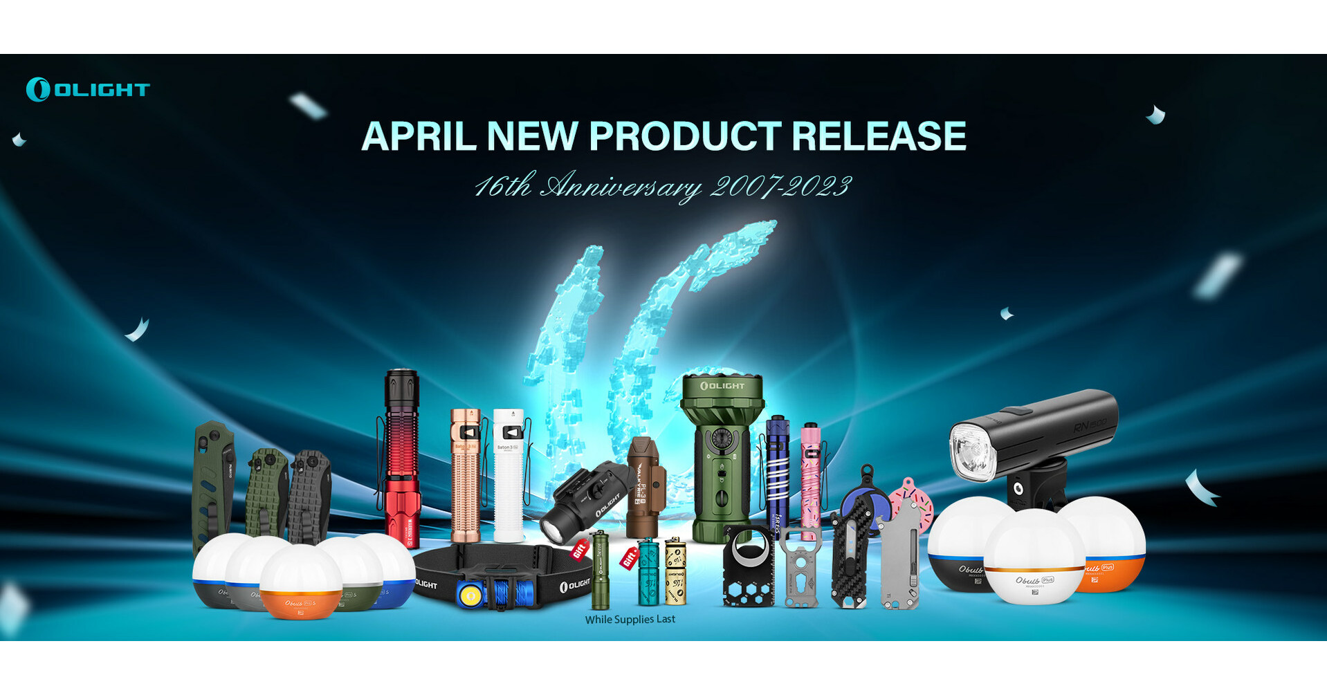 Olight marc&oacute; su 16.&deg; aniversario con varias herramientas de iluminaci&oacute;n y una campa&ntilde;a de concientizaci&oacute;n sobre el autismo