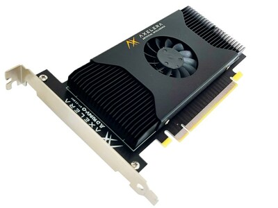 Axelera AI's PCIe AI Edge accelerator card (pictured) is powered by four Metis AIPUs, validated using Ansys simulation software.