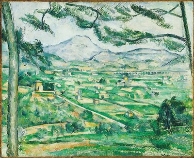The Phillips Collection, Washington, D.C.; Paul Cézanne (French, 1839-1906); Mont Sainte-Victoire, 1886-87; Oil on canvas; 23 ½
