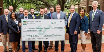 USF Receives $1M Gift from USF Federal Credit Union, Elevating Longstanding Support