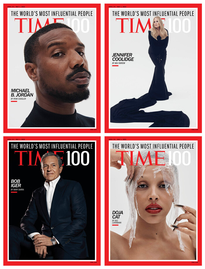 《时代》杂志公布了2023年TIME100全球100位最具影响力人物榜单