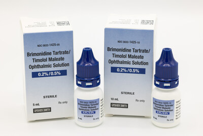 Brimonidine Tartrate and Timolol Maleate Ophthalmic Solution, 0.2%/0.5% | Upsher-Smith Laboratories, LLC