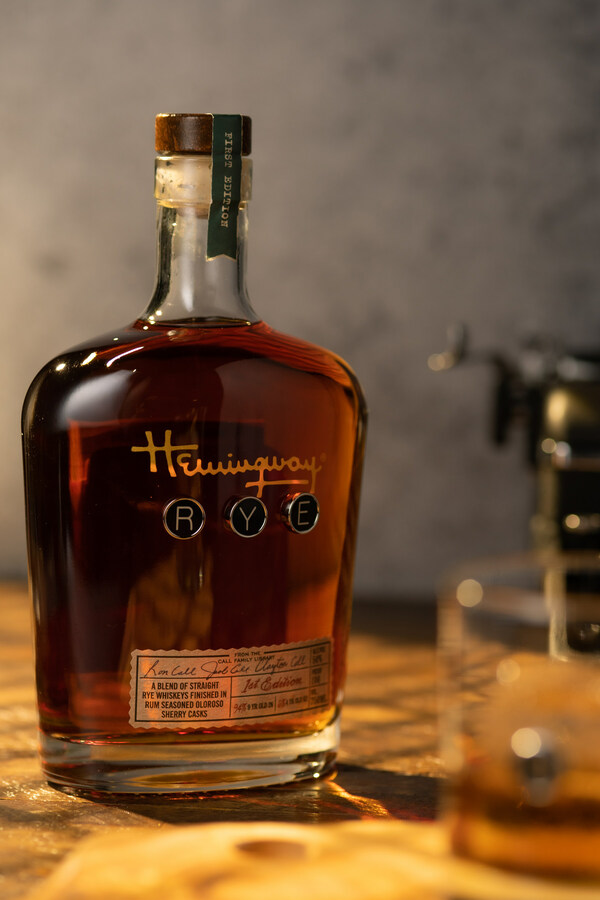 Hemingway Whiskey Company today announced expanded availability for Hemingway Rye Whiskey First Edition, after the inaugural batch of First Edition Collector’s Packaging sold out in less than one week in late-2022.