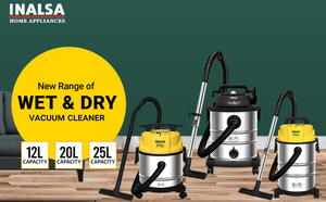 INALSA Launches New Range of Wet &amp; Dry Vacuum Cleaners