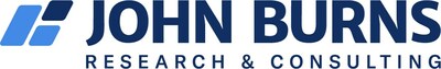 The new logo for John Burns Research and Consulting represents the company’s continued commitment to combining data analysis with problem solving to help clients make the best decisions. The dark blue diamond represents John Burns Research and Consulting as the missing piece to their clients’ success. (PRNewsfoto/John Burns Research and Consulting)