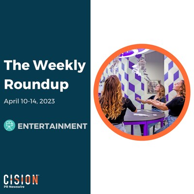 PR Newswire Weekly Entertainment Press Release Roundup, April 10-14, 2023. Photo provided by Museum of Illusions Mall of America. https://prn.to/400Po62