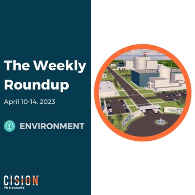 PR Newswire Weekly Environment Press Release Roundup, April 10-14, 2023. Photo provided by Green Energy Partners LLC of Virginia. https://prn.to/3KUUbSk