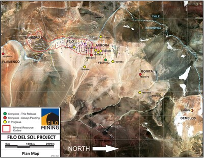 Base Map with Sat Image 2023 APR (CNW Group/Filo Mining Corp.)