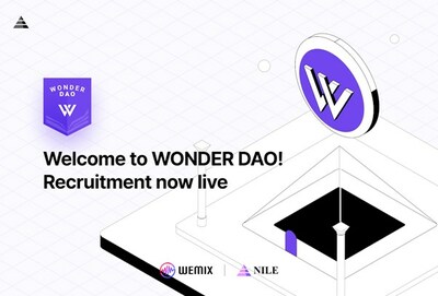 WEMIX announces global recruitment for WONDER DAO