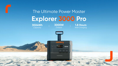 New Explorer 3000 Pro available from April 20th: Jackery's most
