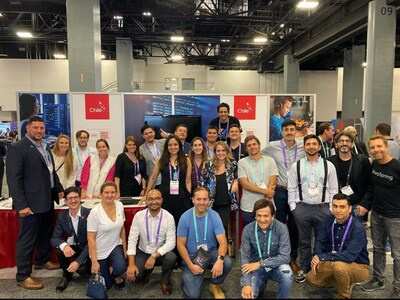 The Chilean delegation at eMerge Americas 2022.