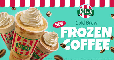Available at all Rita’s Italian Ice & Frozen Custard locations for a limited time only starting April 17, new Cold Brew Frozen Coffees come in three flavors – Original Cold Brew, Mocha and Caramel. Each Cold Brew Frozen Coffee is crafted with Rita’s vanilla ice and custard, to create an indulgent, unique flavorful coffee experience.