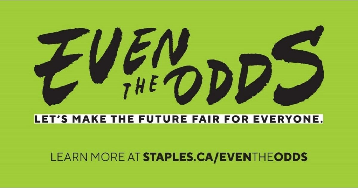 Staples Canada and MAP kick off third year of 'Even the Odds' partnership  with fundraising campaign – MAP Centre for Urban Health Solutions