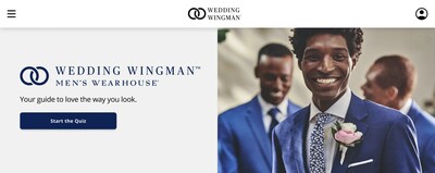 Wedding Wingman Landing Page
