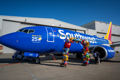 Southwest Airlines dedicates aircraft to the Adopt-A-Pilot Program that has inspired thousands of fifth-grade students with an early interest in aviation.