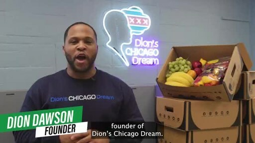 Dion's Chicago Dream launches Feed the Dream fundraising competition