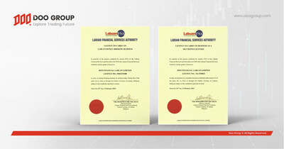 Doo Financial ได้รับใบอนุญาตจาก MY Labuan FSA