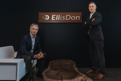 Geoff Smith (left), Kieran Hawe (right) (CNW Group/EllisDon Corporation)